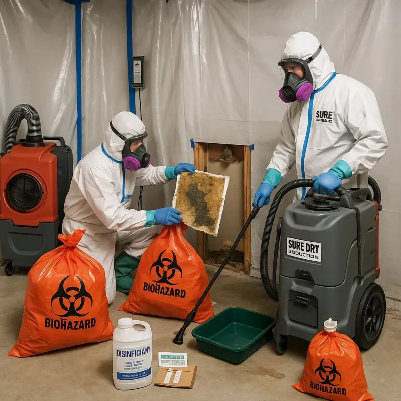 Contaminated Water Handling Protocols process in Grosse Pointe Farms, MI